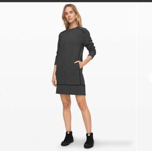 Lululemon On Repeat Dress With Removable Collar Sz 8